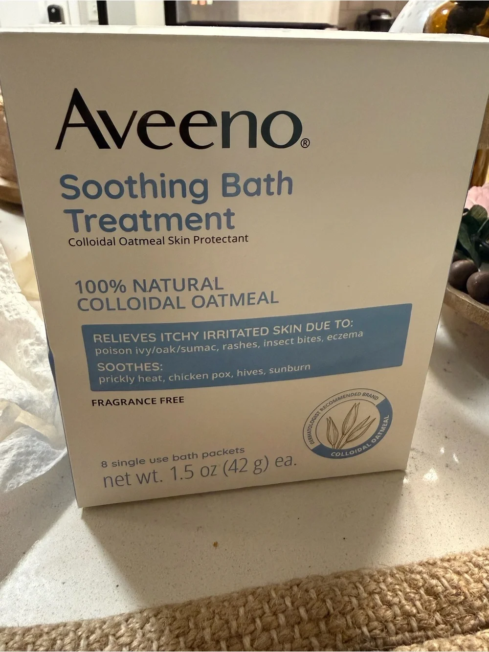 🍁🌻NEW🍎 Soothing Bath Treatment - White Packaging- Back to school- Chicken Pox?